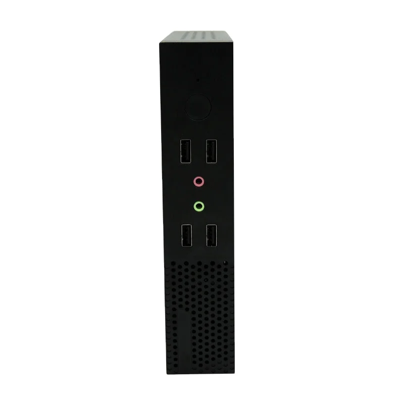 Mini portable small host 4cm ultra-thin computer i3i5i7 whole host office home film design HTPC small computer 12V power supply