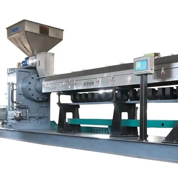 Высокопроизводительная машина для переработки пластиковых бутылок из ПЭТ, одновинтовая линия для гранулирования