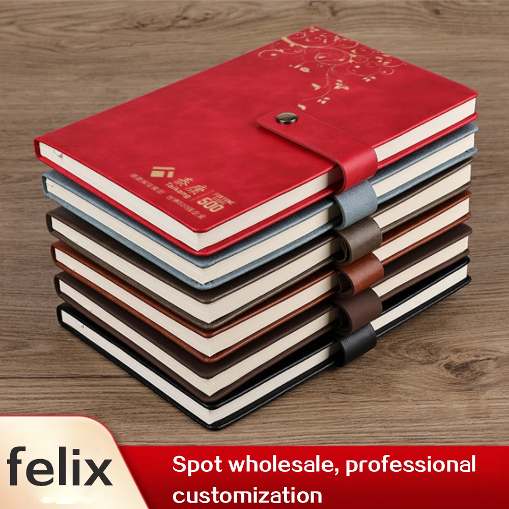 Simple A5 Notebook Thickened B5 Notepad For Primary And Middle School Students Classroom Book Printed Logo With Magnetic Buckle