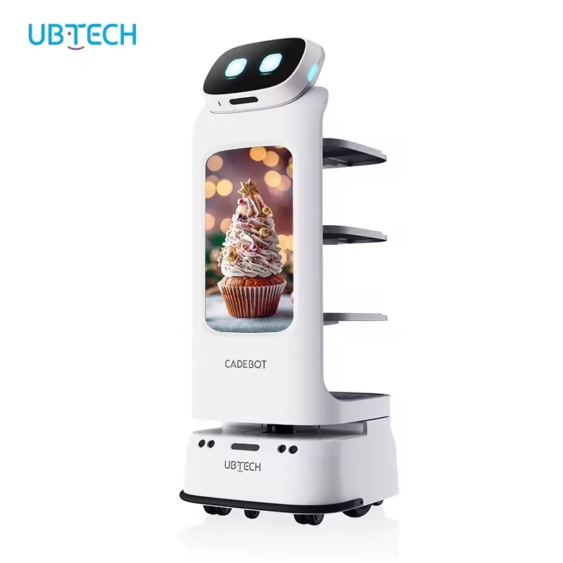 High quality Robot waiter Automated Delivery Waiter Robot Self Driving Food Delivery Robot For Restaurant