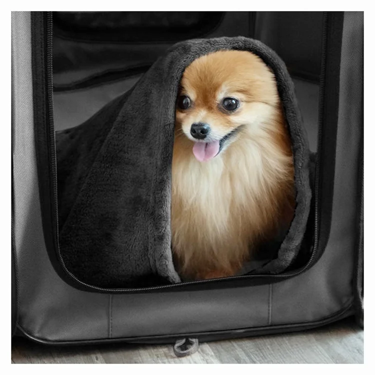 2022 New Design Pop Up Playpen , Portable Pet Playpen with Blanket