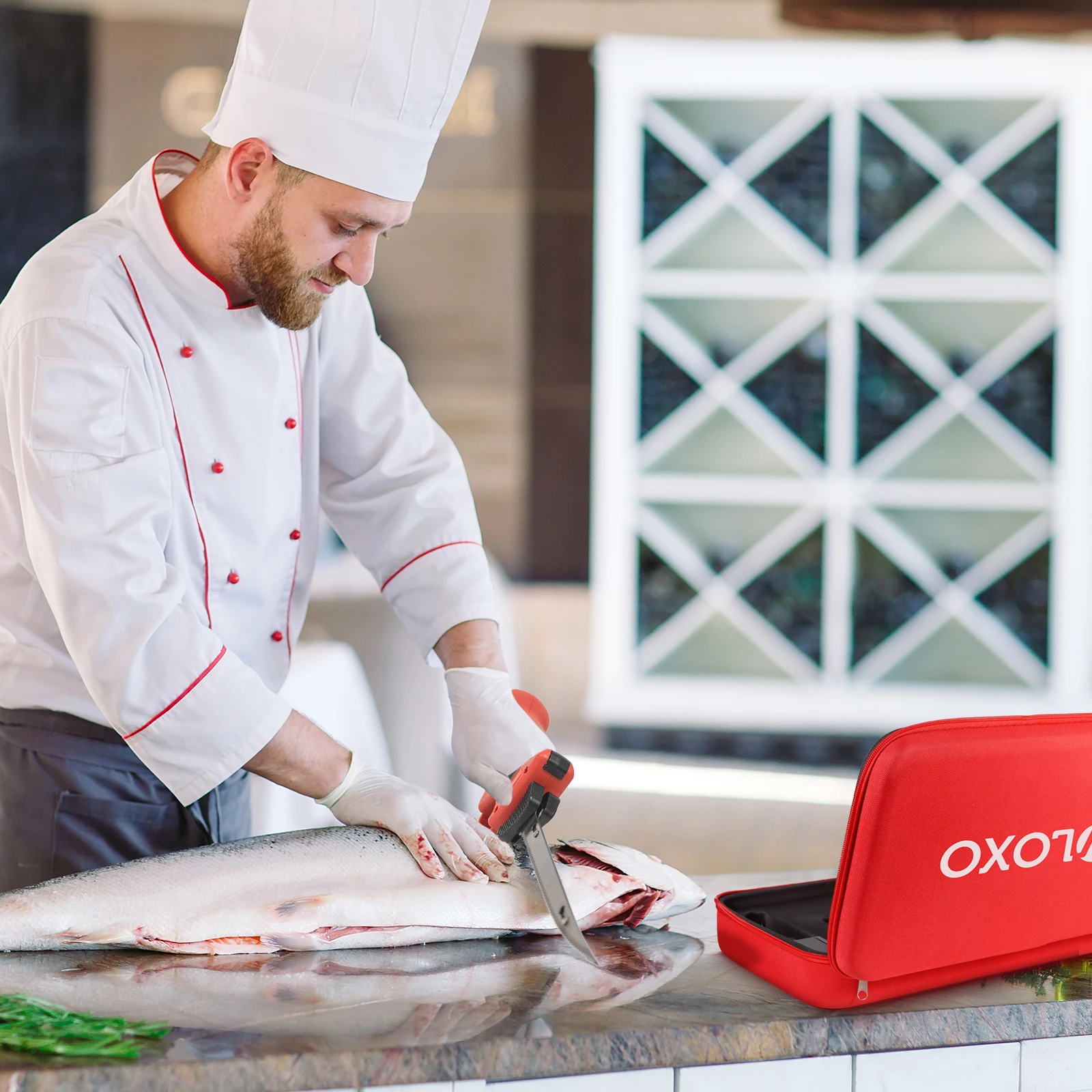 Top selling Electric Steak Knife Stainless Steel Blades Electric Fillet Knife