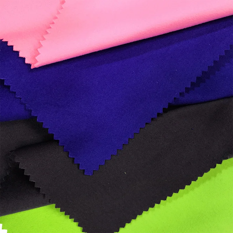 Hot sale 80% Polyester 20% Nylon custom printed microfiber fabric with double sided flannel for Beach gym yoga running towel