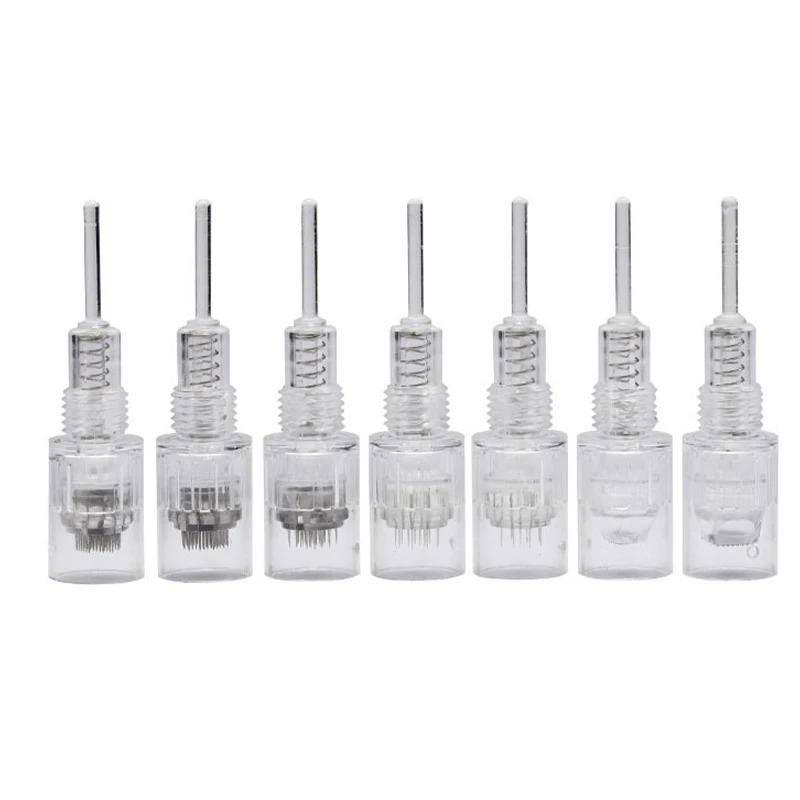MASSA Wholesale Bayonet Microneedle Cartridges Replaceable 12 24 Pin Nano Microneedling for N2 A6 Derma Pen Beauty Care