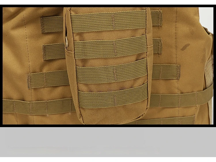 Тактический штурмовой жилет с системой Molle для охоты на открытом воздухе камуфляжная Боевая тарелка альпинизма повседневных туров кемпинга