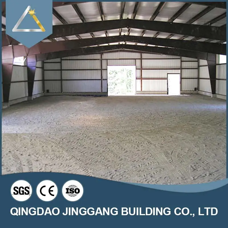 Working Platform Warehouse Factory Industrial Workshop Framed Structure Designed Steel Building Metal Frame For Hangar