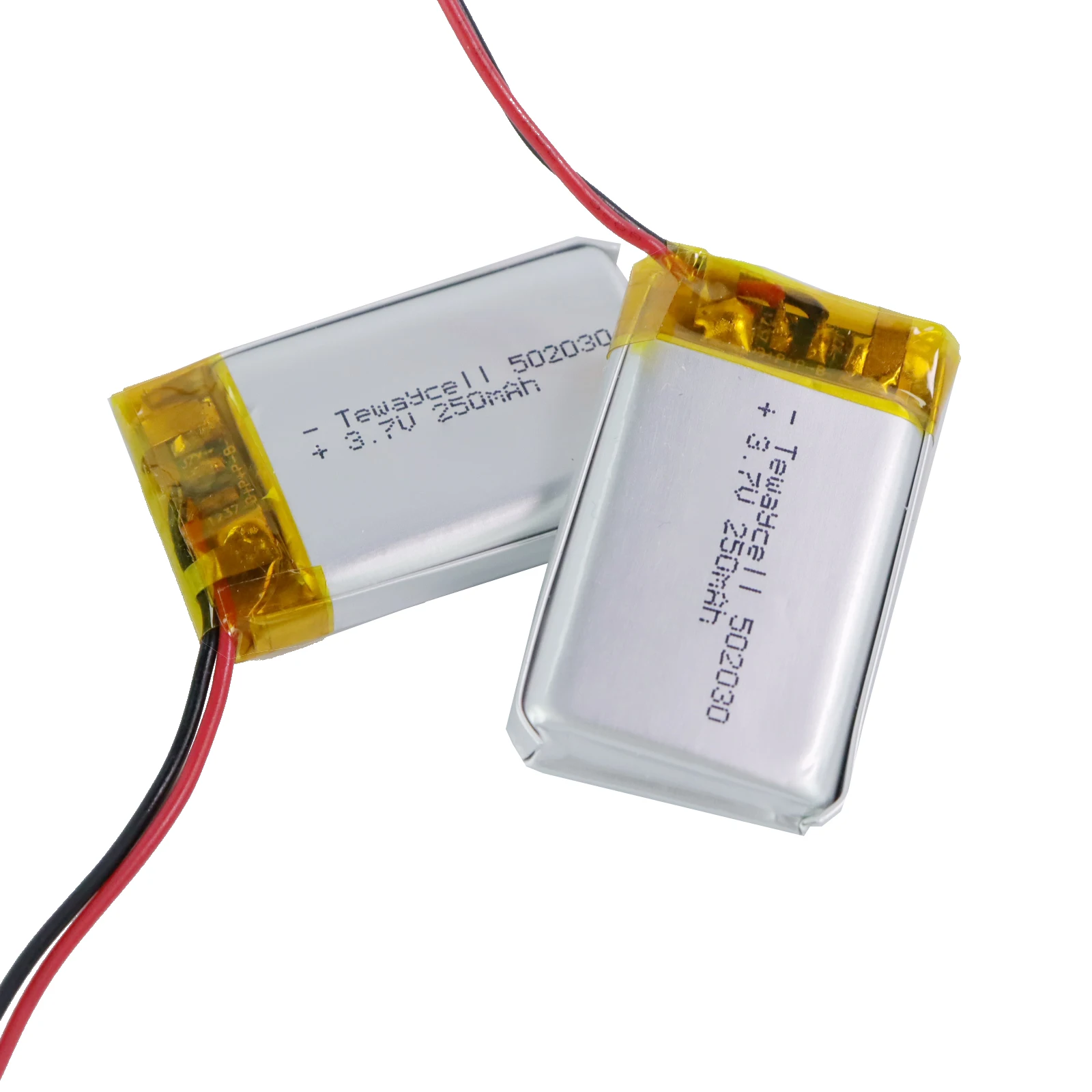 Tewaycell Rechargeable li ion Battery 502030 3.7v 200mAh 250mAh battery manufacturers