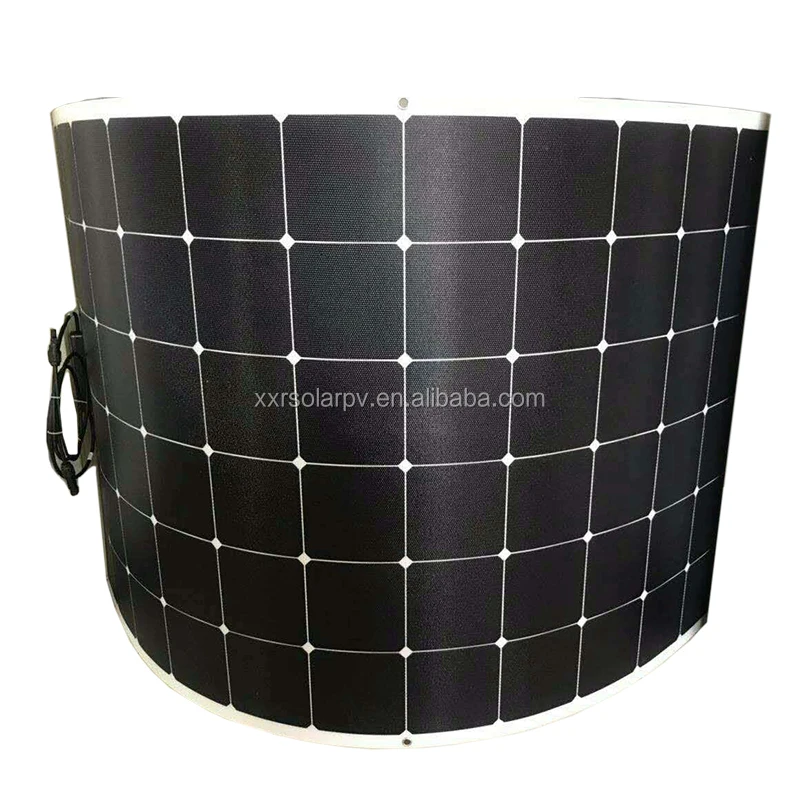 60 Cells mono solar panel 300w 310w 320W 330w ETFE Thin Film Flexible Solar Panel for Roof Power Station