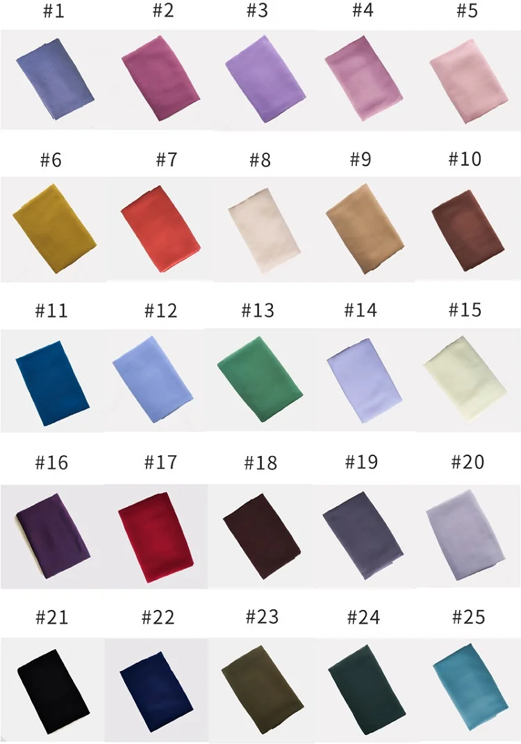 Dubai turban Islamic muslim hijab accessories satin microfiber rayon crinkle scarf women hijab caps