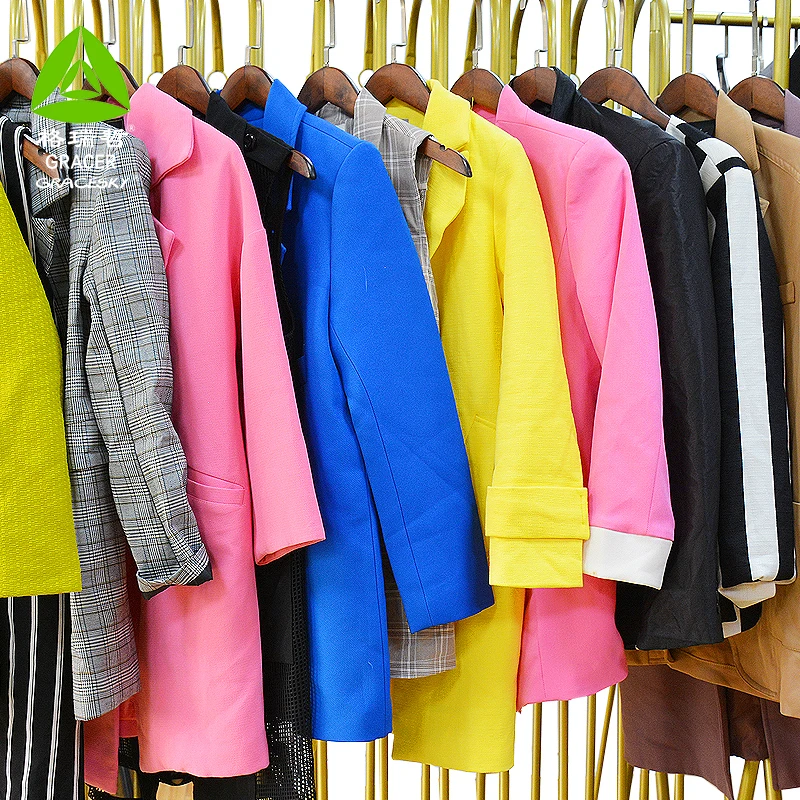 Winter Women Overcoat Used Clothes Brand Second Hand Clothes Malaysia