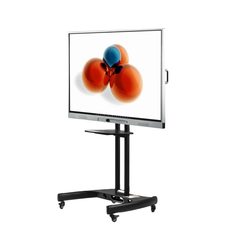 
2020 Reyho 86 Inch 4K Tou-ch All In One Screen PC Computer Floor Stand Tou-ch Screen 