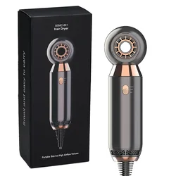 BSMC801 800W mini electric hair dryer travel blow dryer brush electric hair drying
