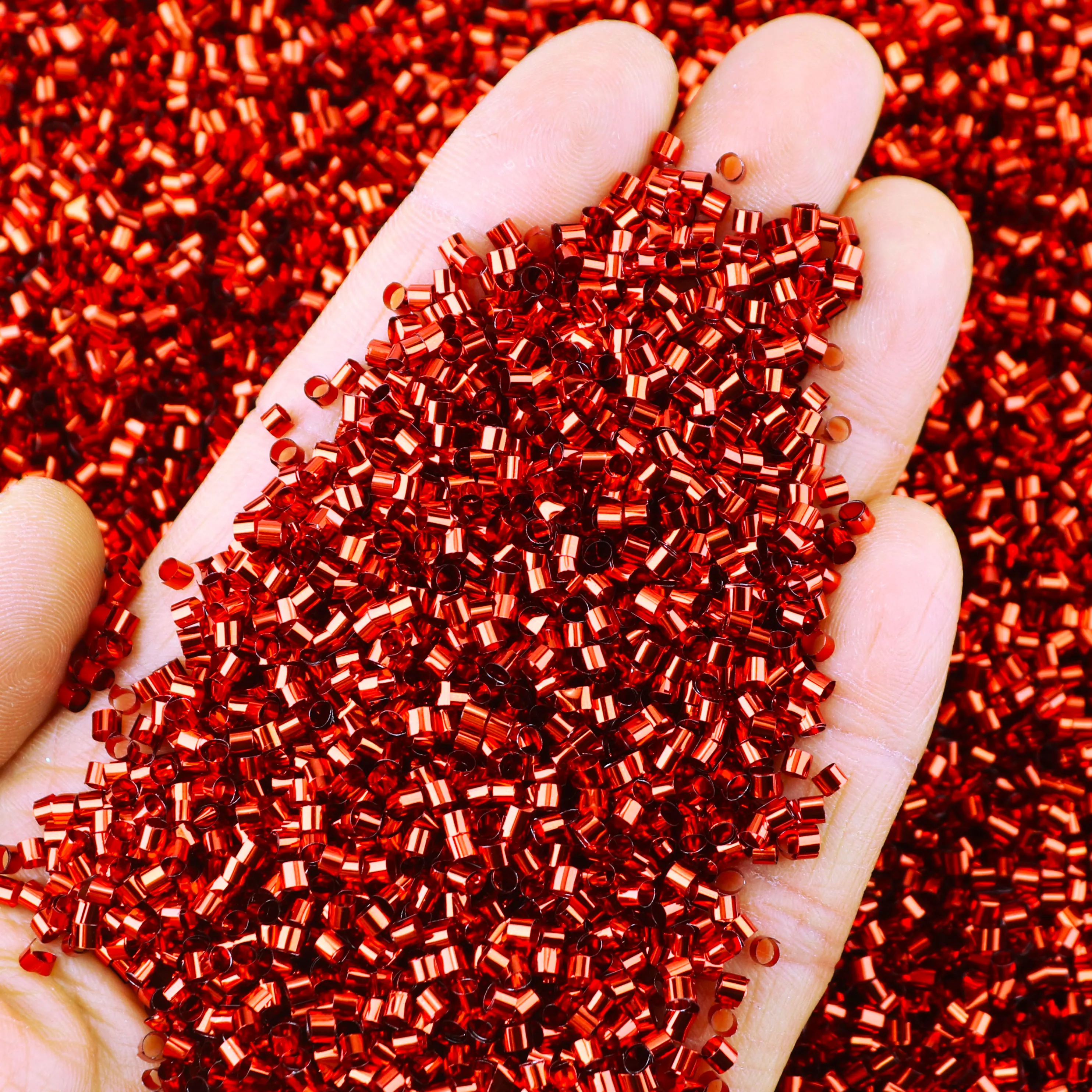 500G Christmas Bingsu Beads Glitter Bulk For Slime DIY Crafts