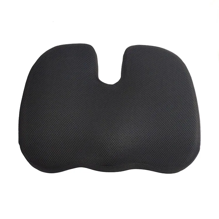 Senyang wheelchair pressure relief pad coccyx gel silicon orthopedic memory foam seat cushion for car short drivers chair