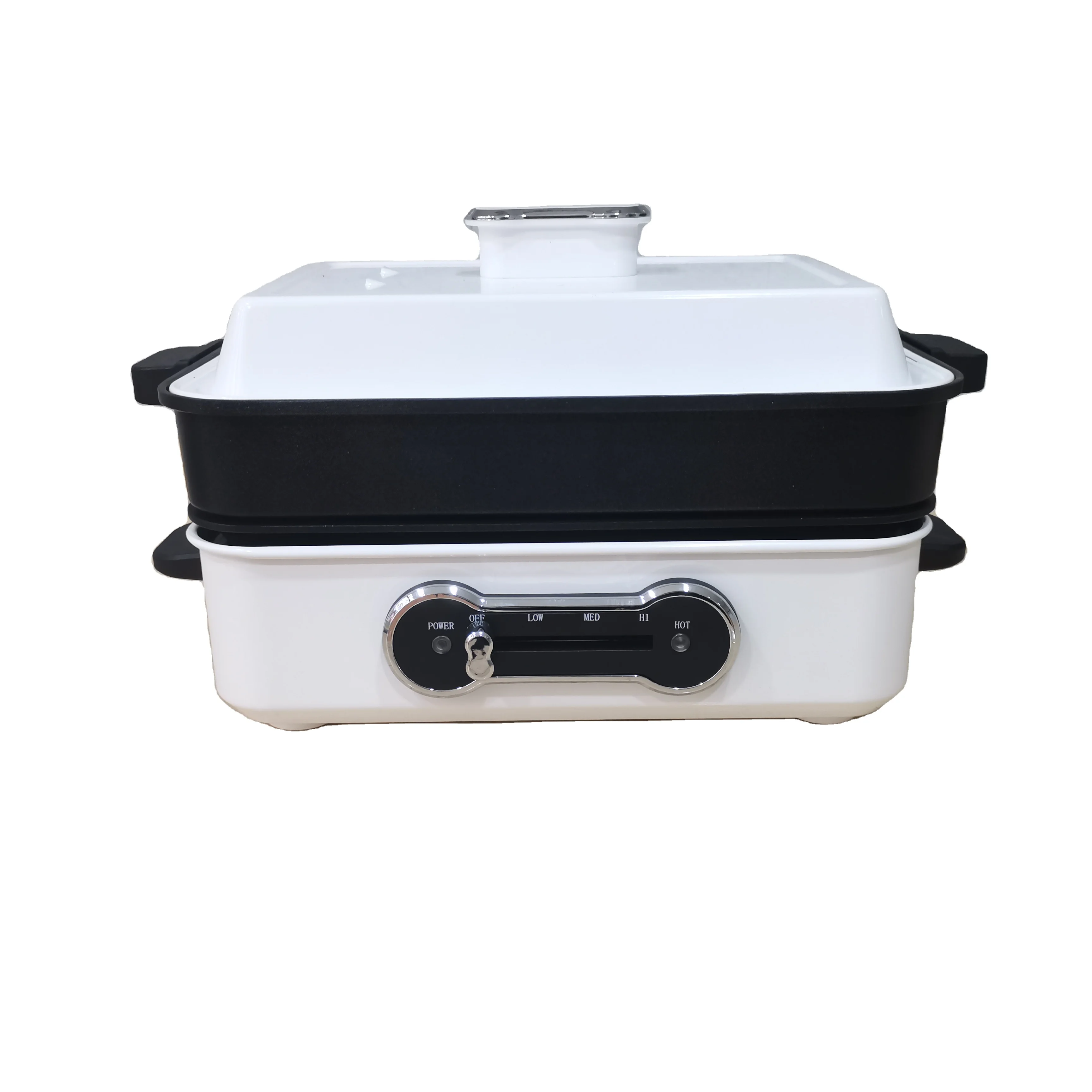 Электрическая кастрюля, сковорода, кастрюля, барбекю, мясо для стейка, антипригарная кухонная посуда, многофункциональная кастрюля для приготовления пищи