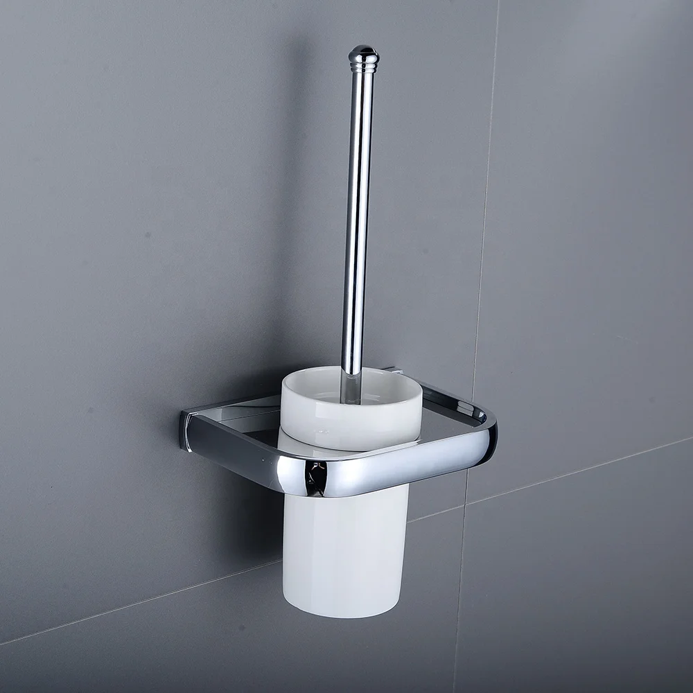 Modern Hotel Towel Rail Bar Towel Rack Chrome Brass Bathroom Accessories Set