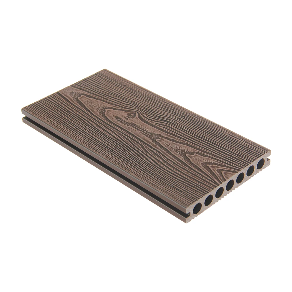Support customization Wood Plastic Composite Decking Board Wpc Floor