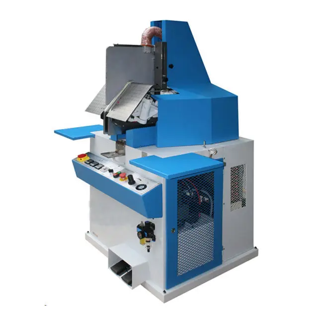 Pneumatic Double Shoe Vamp And Boot Upper Crimping Moulding Machine