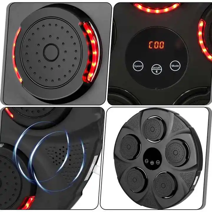 New Music Boxing Machine Smart Bluetooth Boxing Wall Target Boxing Reaction Trainer Home Fitness equipment