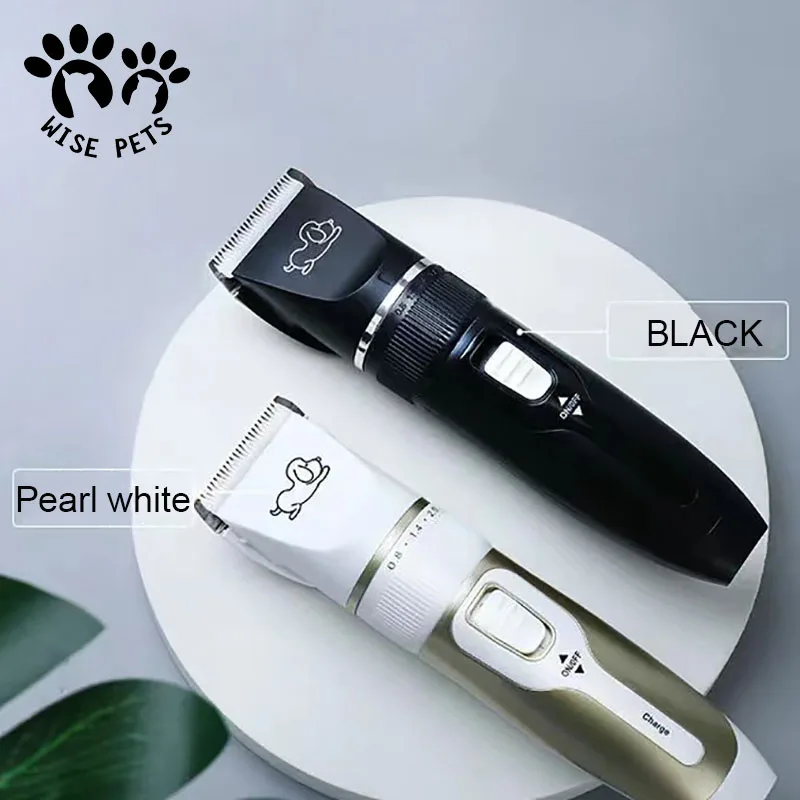 Top Seller USB Electric Dog Clippers Mini Foot Shaver Pet Hair Cutters Grooming Trimmer Dog Hair Clippers With 2 Blades