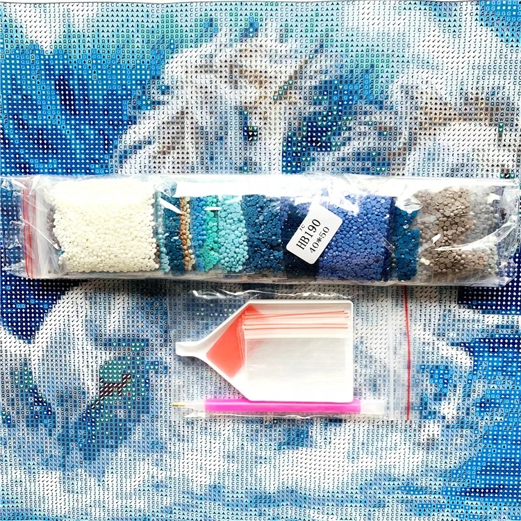 Картина с изображением милой собаки алмазная живопись декоративные материалы квадратные алмазы ab