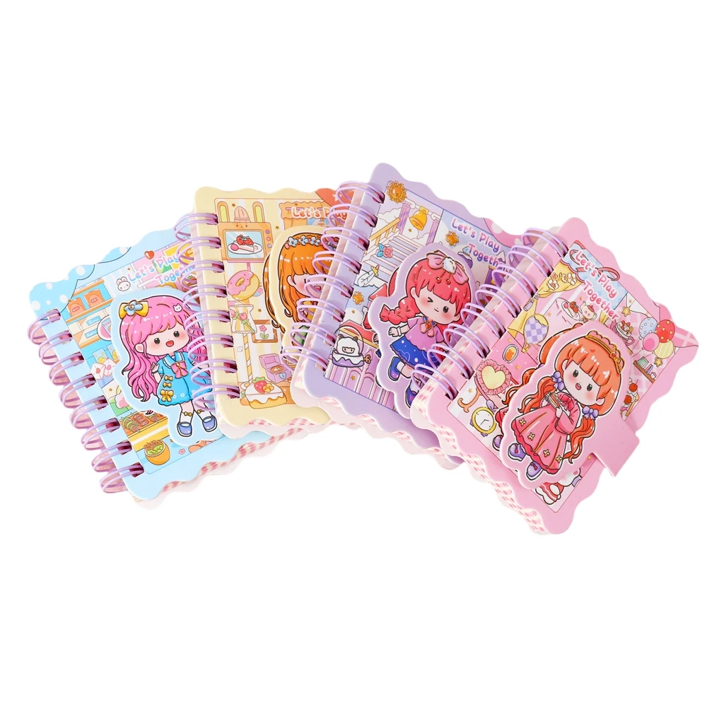 Sanrio Wholesale Cute Cartoon School Notebook Stationery Coil Book Journal Notebook Paper Gift Student Children Cartoon for Kids