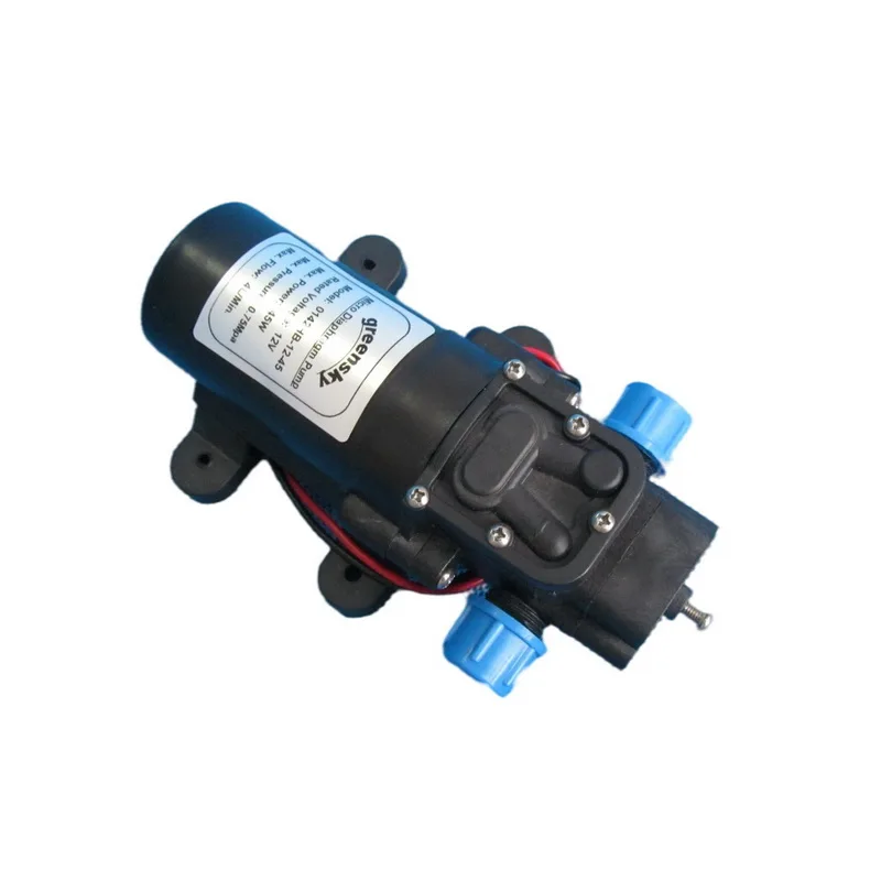 Grimmsky Factory Directly Sale Return Valve Type 4L/Min 12V DC 45W High Pressure Water Pump For Car Wash