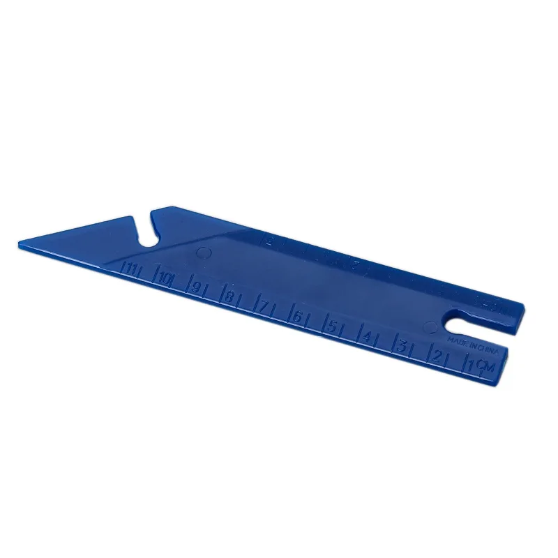 DIY Sewing Tools Clothing Cutting Patchwork Ruler Clothing Factory Plastic Button Ruler Multifunctional Button Positioning Ruler