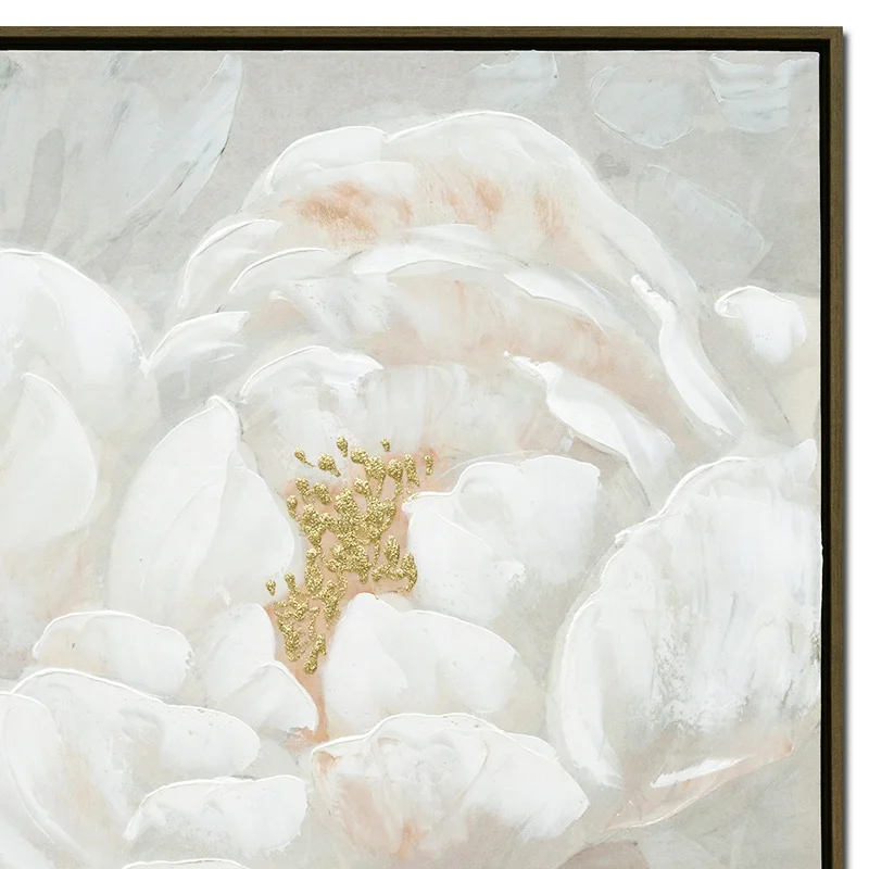 Flowers interior wall art handpainted oil painting canvas photo artwork