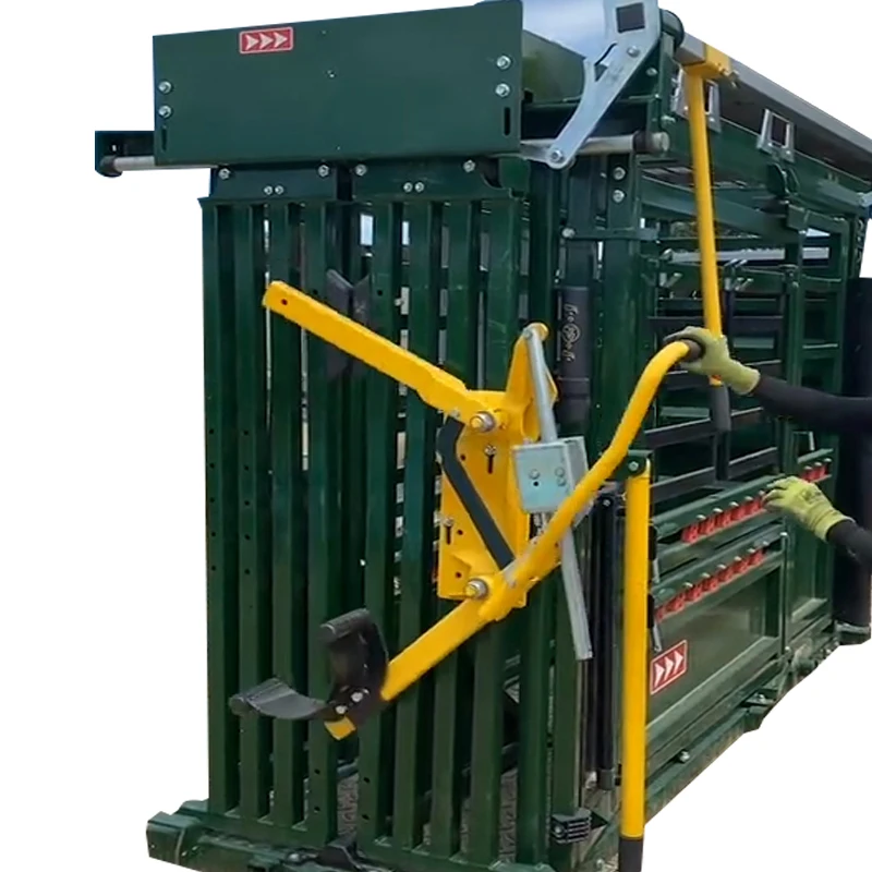 Утяжка крупного рогатого скота использовала сверхмощное оборудование для раздавливания крупного рогатого скота