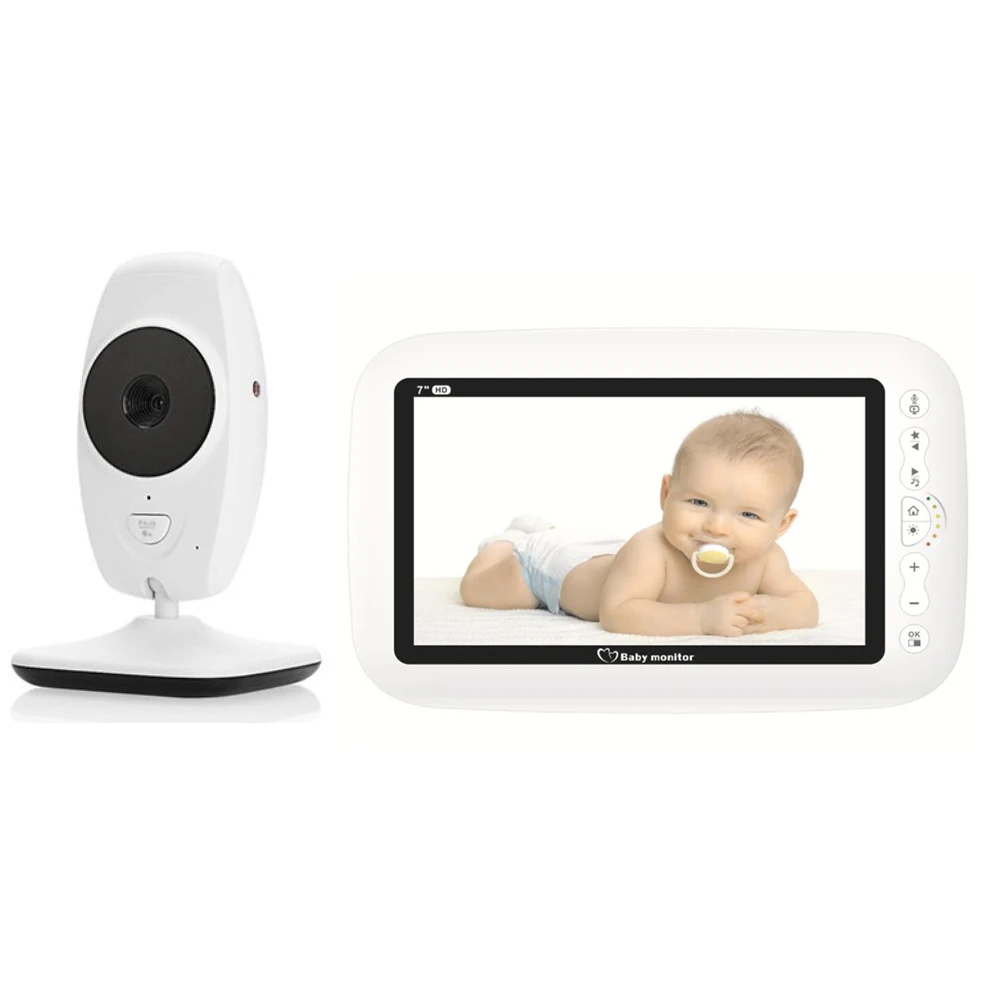 Wholesales 7 inch Full HD LCD Monitor Digital Video Wireless Baby Monitor