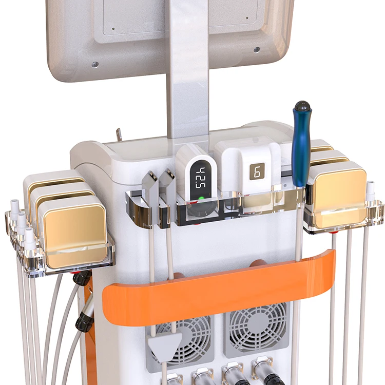 Vertical 8-in-1 professional multi-polar radio frequency technology for body sculpting  fat dissolving and skin tightening