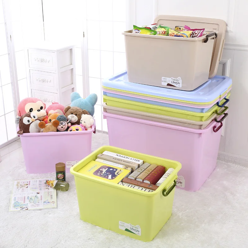 Factory direct sales Eco-Friendly Home Use Storage Boxes & Bins 150L Wholesale Plastic Storage Containers with Lid
