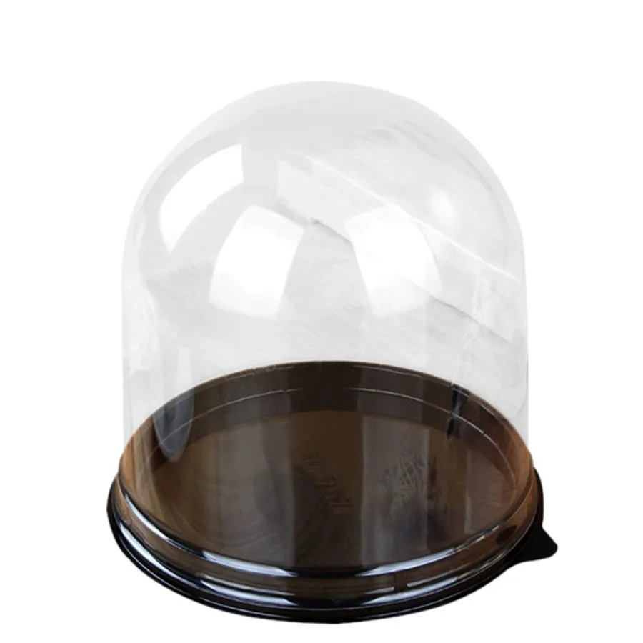 New Product Clear Plastic Mini Cupcake Container Dome Cake Box