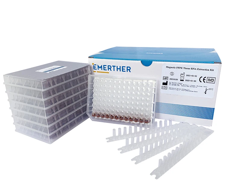 Реагент для извлечения нуклеиновой кислоты ткань FFPE RNA экстракционный Набор для автоматической машины экстракции, 96-Well пластин