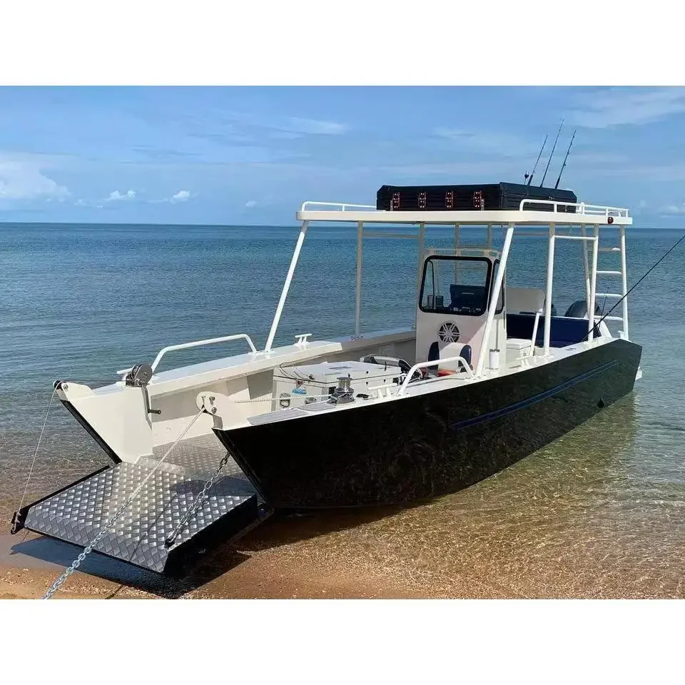Custom Design 27ft luxury aluminum landing craft multipurpose landing craft