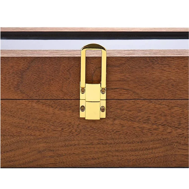 Executive Luxurious  High Grade Dark Brown Wrist Watch wood watch box