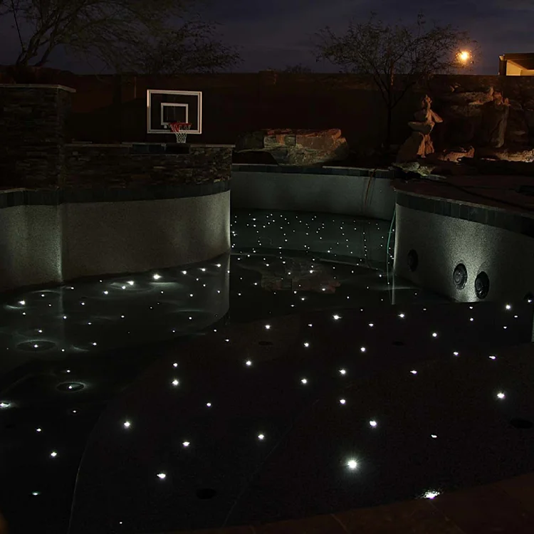 Twinkle Starry Effect Underwater Pond Light Fiber Optic Star Pool Light For Outdoor Safe Swimming Pool Light Product