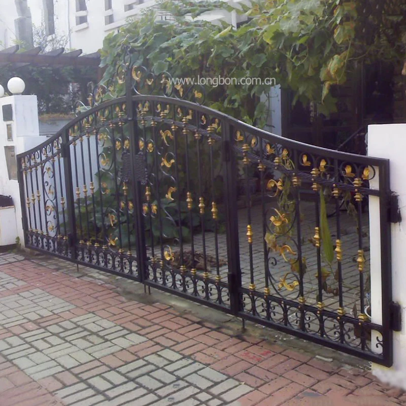 Best-selling garden arch wrought iron gate