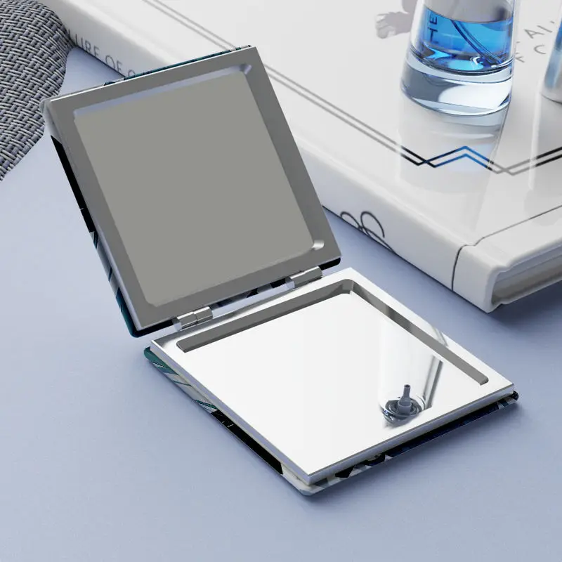 anime beauty kawayi girl Hatsune Miku mirror double sided portable foldable makeup mirror mini pocket mirror