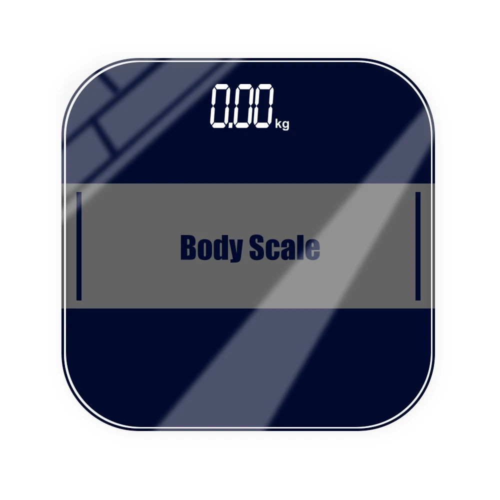 BL-6601 Tempered Glass CE 180Kg 396Lb Personal Adult Weight Electronic Digital Body Weighing Bathroom Scale