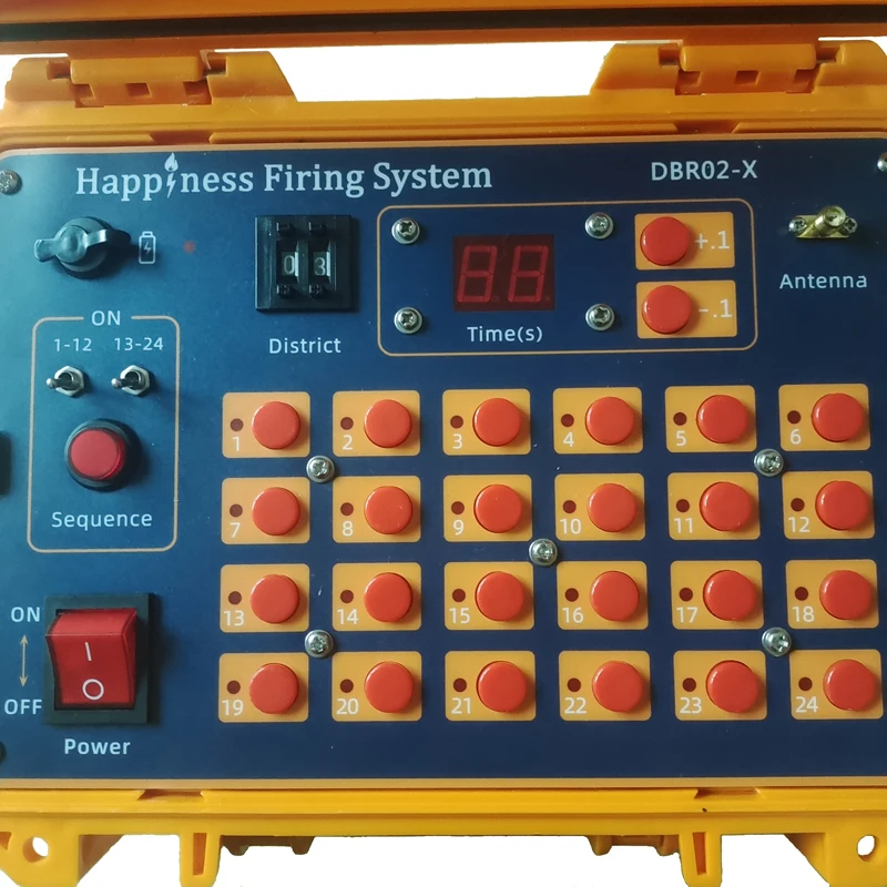 HAPPINESS DBR02 Remote Controller Wire&wireless Control Firing System Firework Machine Wedding Indoor Fountains Stage Fountain