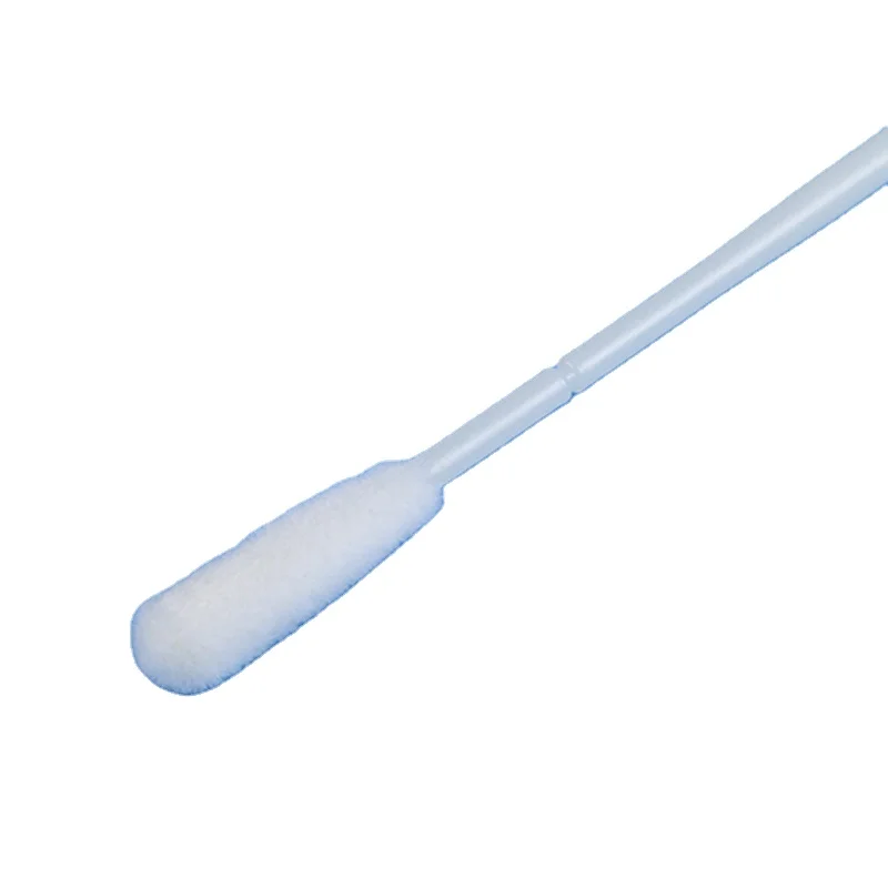 Одноразовые Стерильные Слюнявчики CE2862 ISO13485 сбор образцов нейлоновые флокированные оральные тампоны