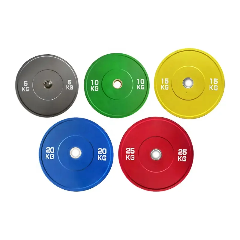 Gym Equipment Weight-lifting Free Weight Plates Bumper Plates Calibrated Steel Plate