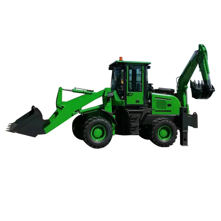 free shipping chinese mini backhoe loader 4x4 compact tractor with loader and backhoe