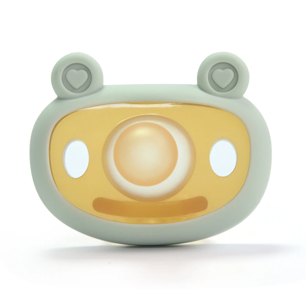 Wholesale China Supplier New Product Teething Baby Pacifier 100% Food Grade Silicone Baby Nipple Silicone Natural Baby Pacifier