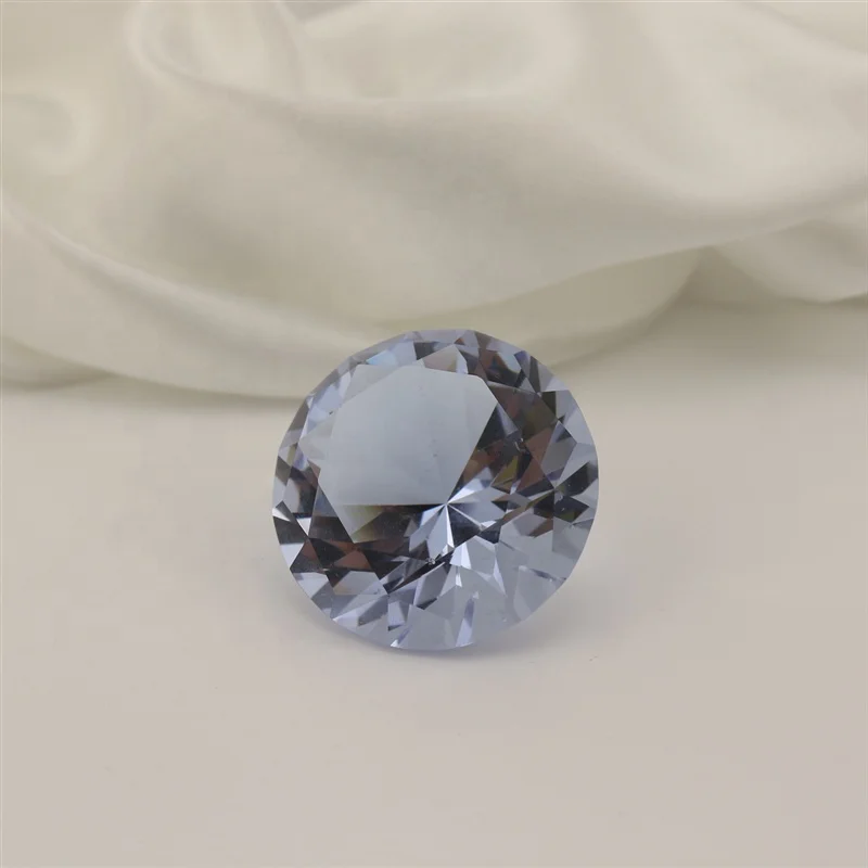 Wholesale Crystal Diamond decoration glass paperweight glass diamond shape glass table diamond