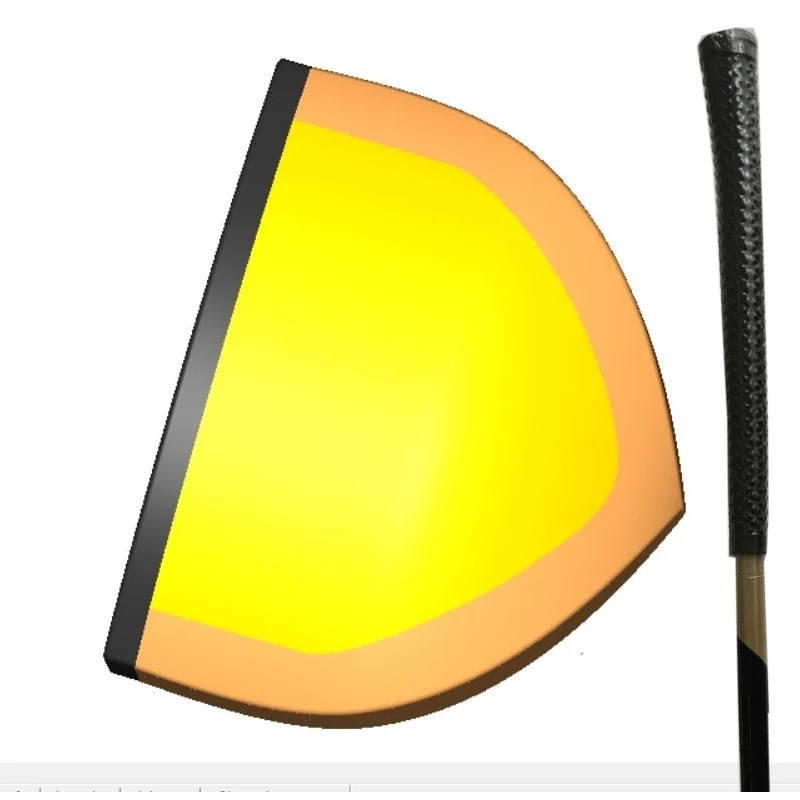 2021 new material walnut new model park golf  club