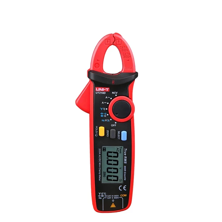 Uni-t Series Multi-function Multimeters Mini UT210 Digital Clamp Meter