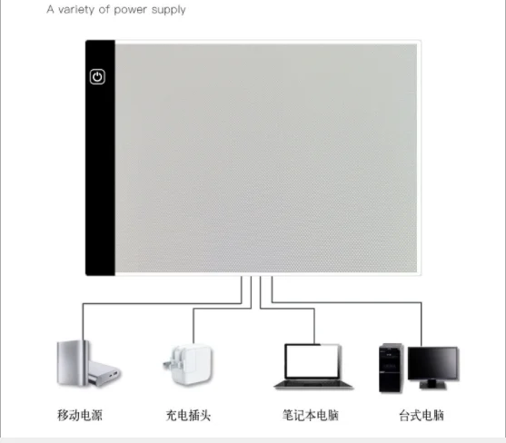 A3 and A4 Ultra Slim LED Drawing Light Box A4 LED Board Tracing Light Pad For School